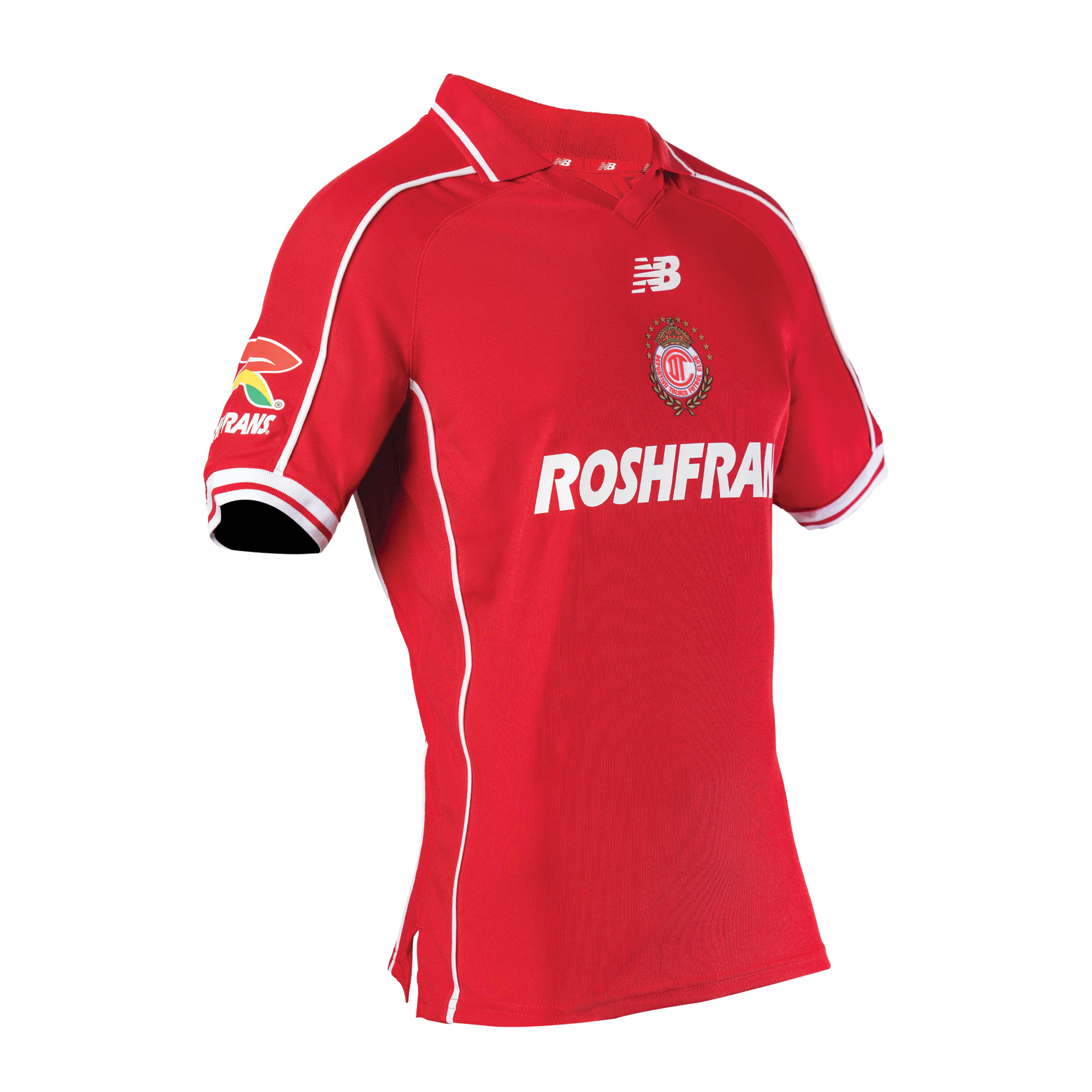 Deportivo Toluca Home Short Sleeve Jersey Elite, HME, large