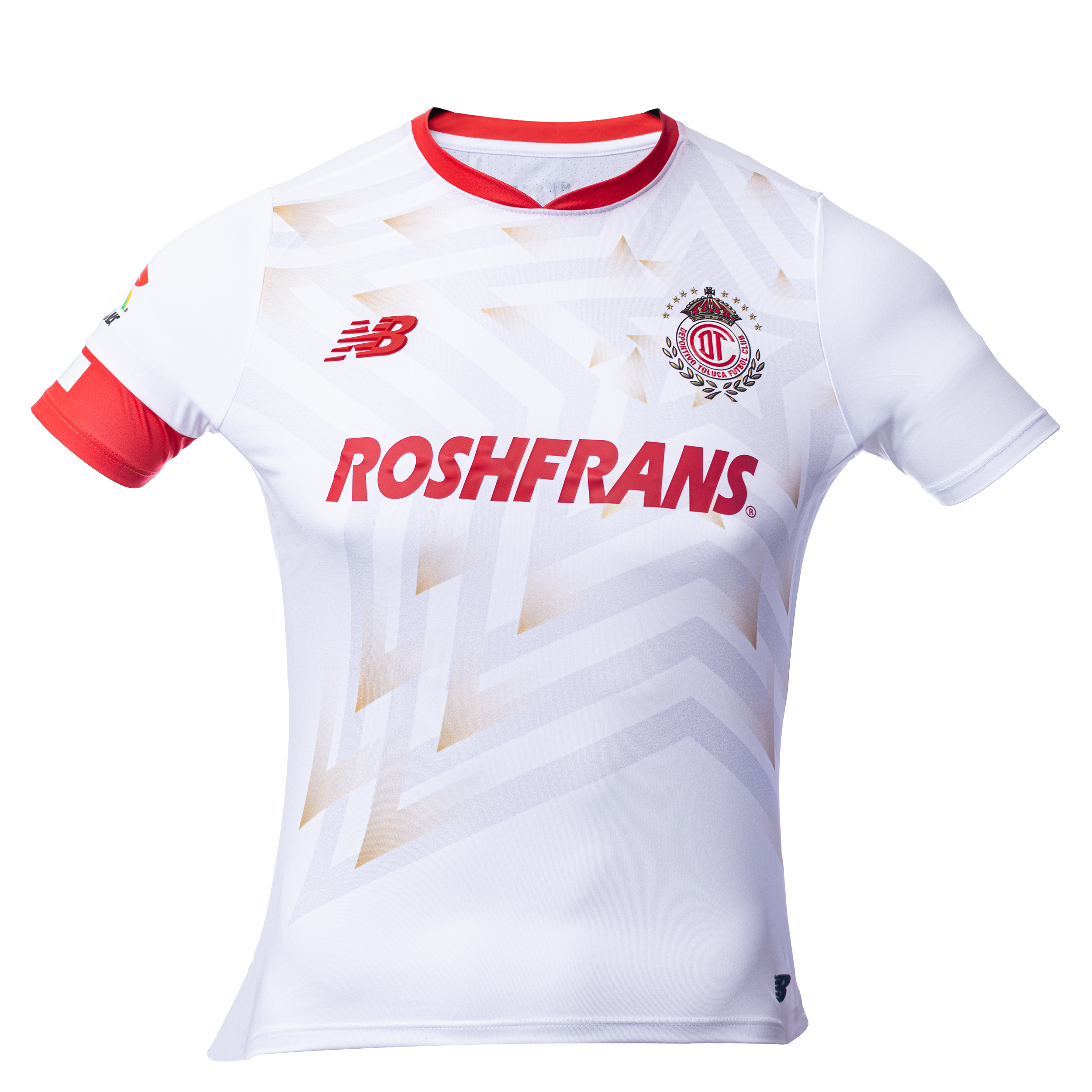 Deportivo Toluca Away Youth Short Sleeve Jersey