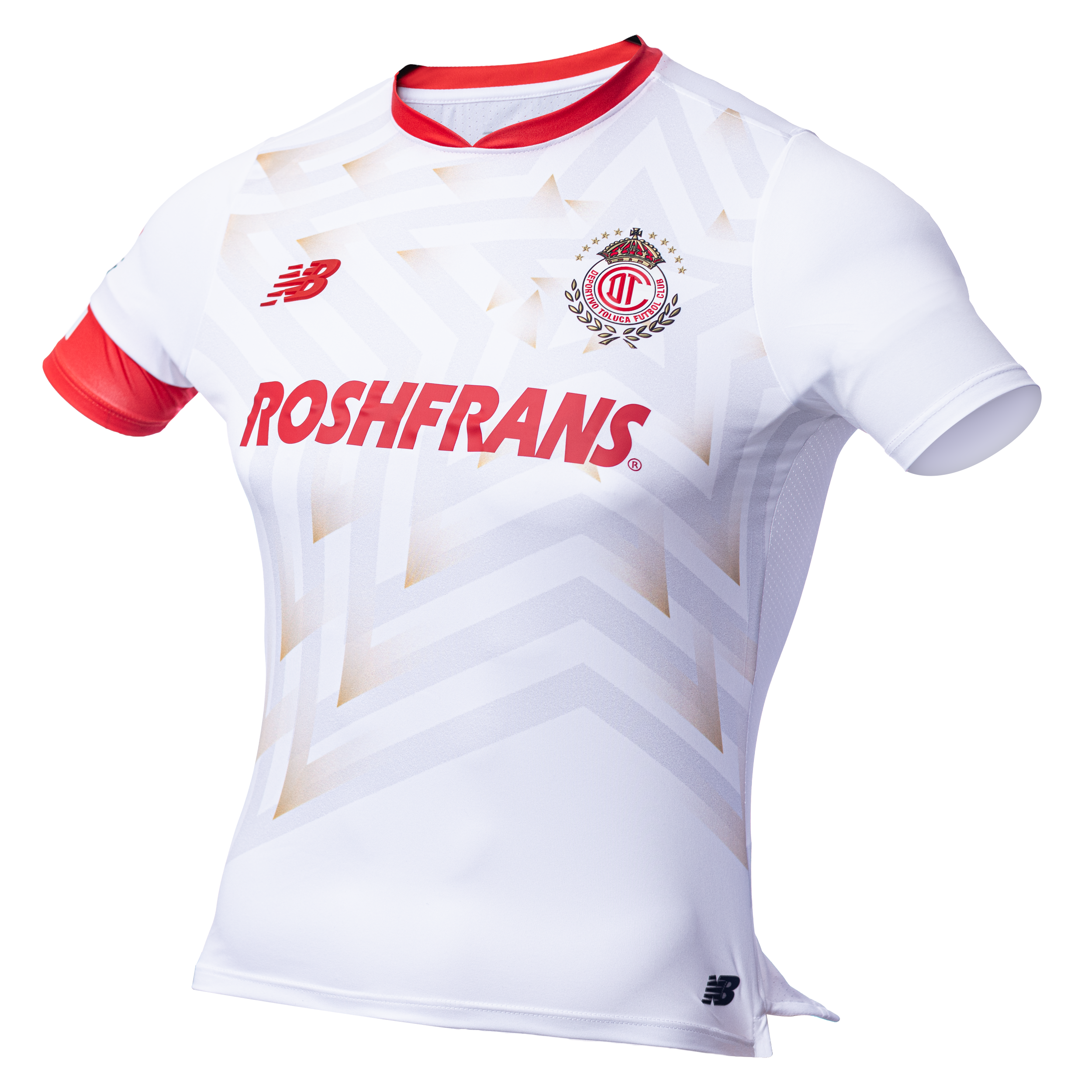 Deportivo Toluca Away Youth Short Sleeve Jersey, , large