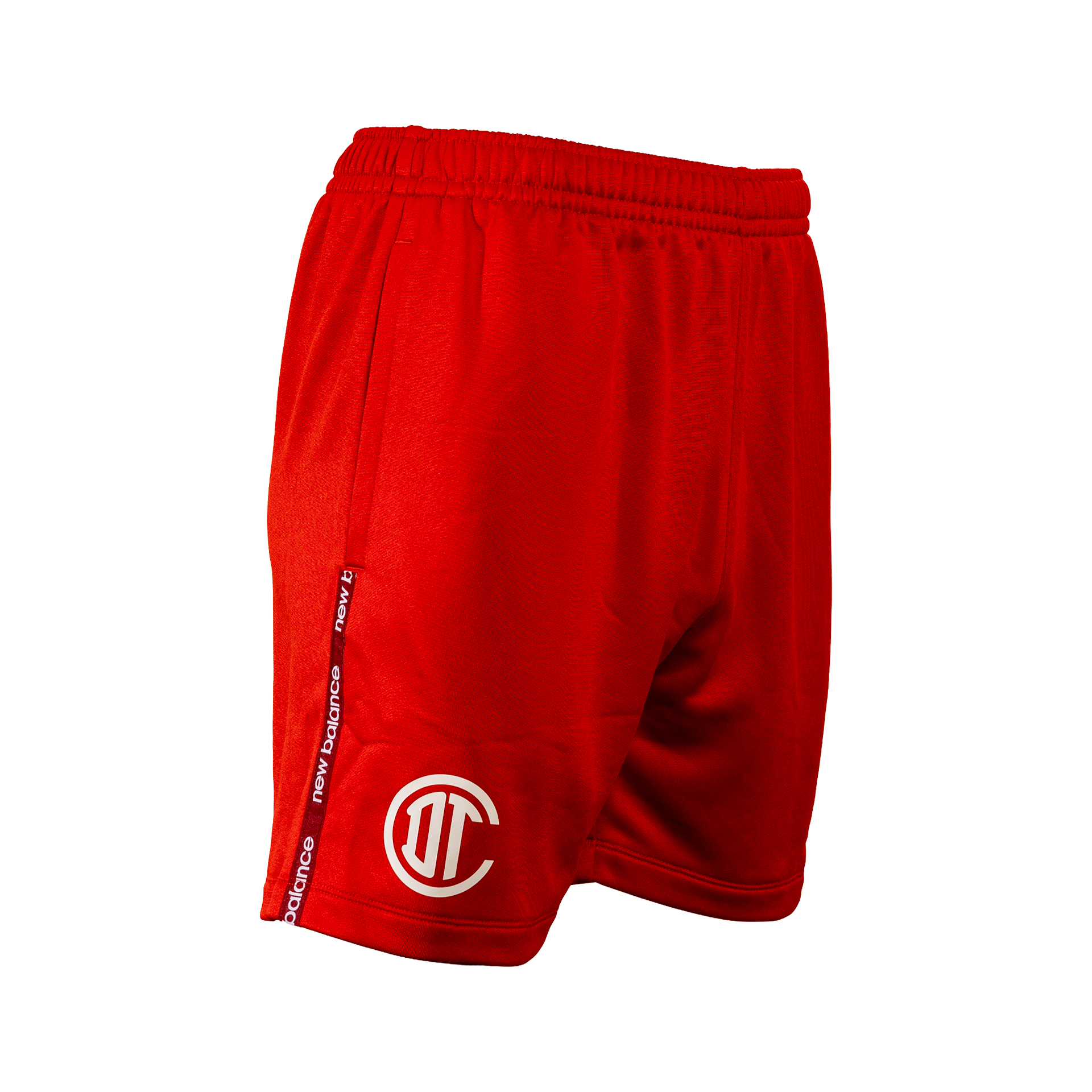 Shorts Deportivo Toluca Knitted Rojo, HIGH RISK RED / RED PEPPER, large