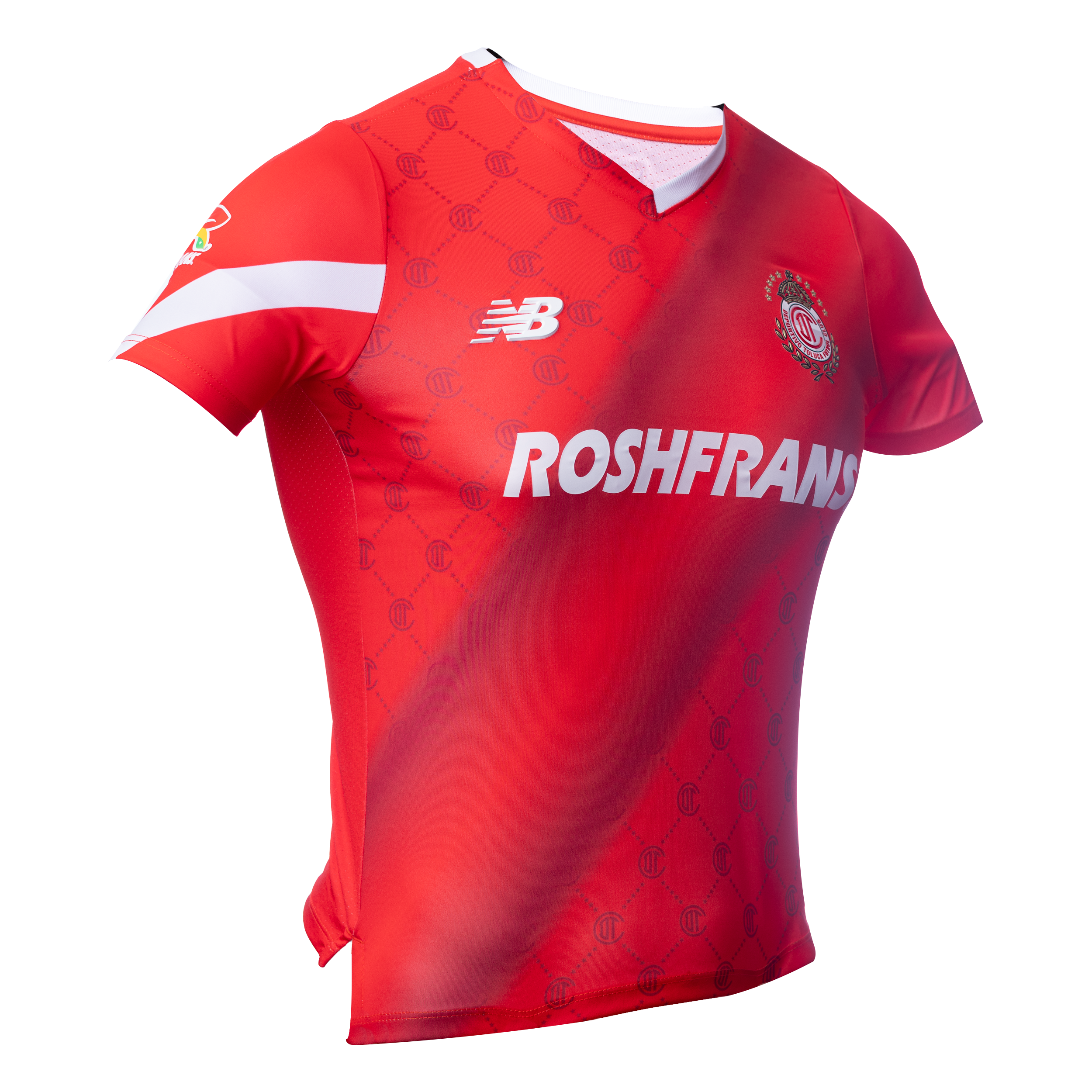 Deportivo Toluca Home Youth Short Sleeve Jersey, , large