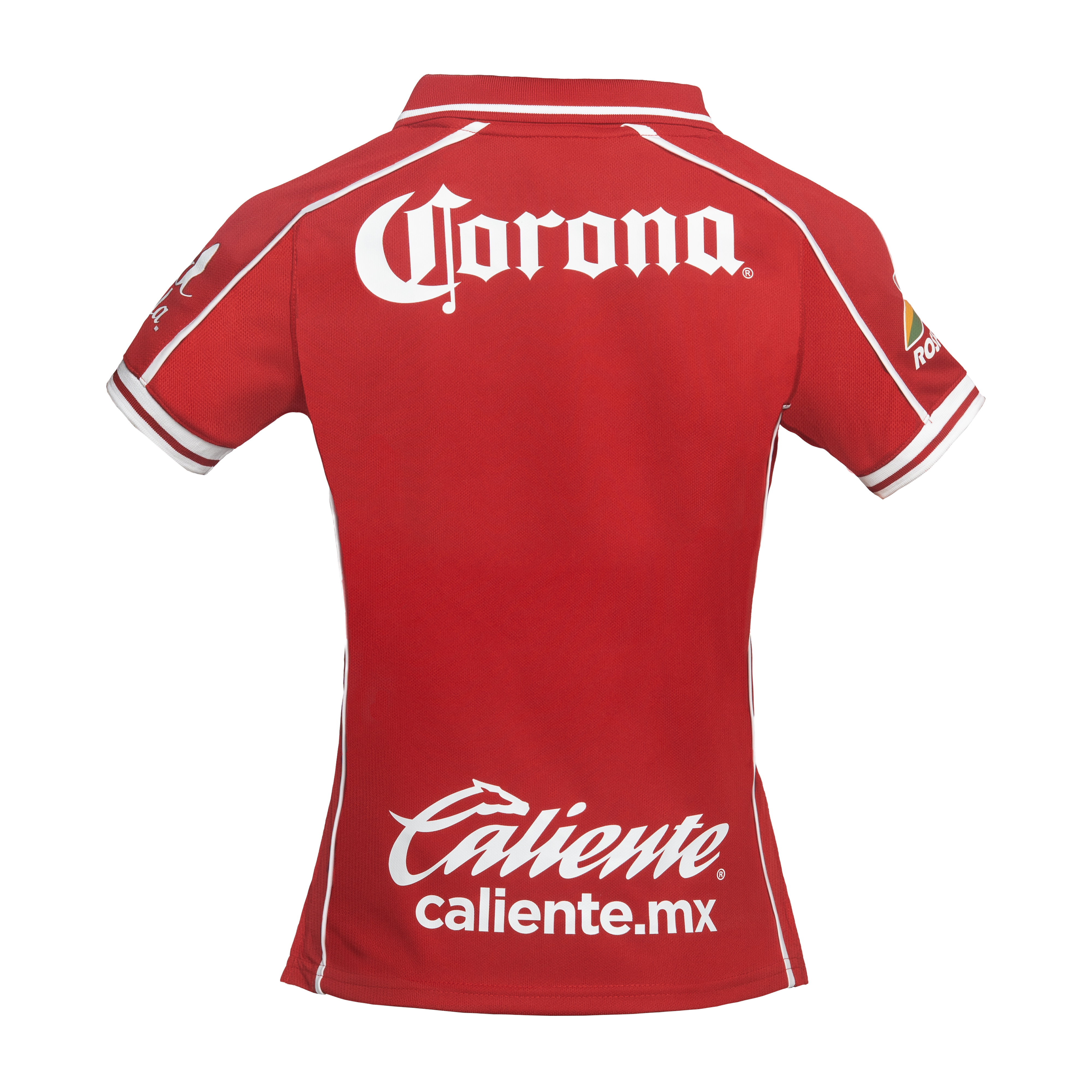 Deportivo Toluca Home Short Sleeve Jersey Mujer 26/27 Sponsors Men, HME, large