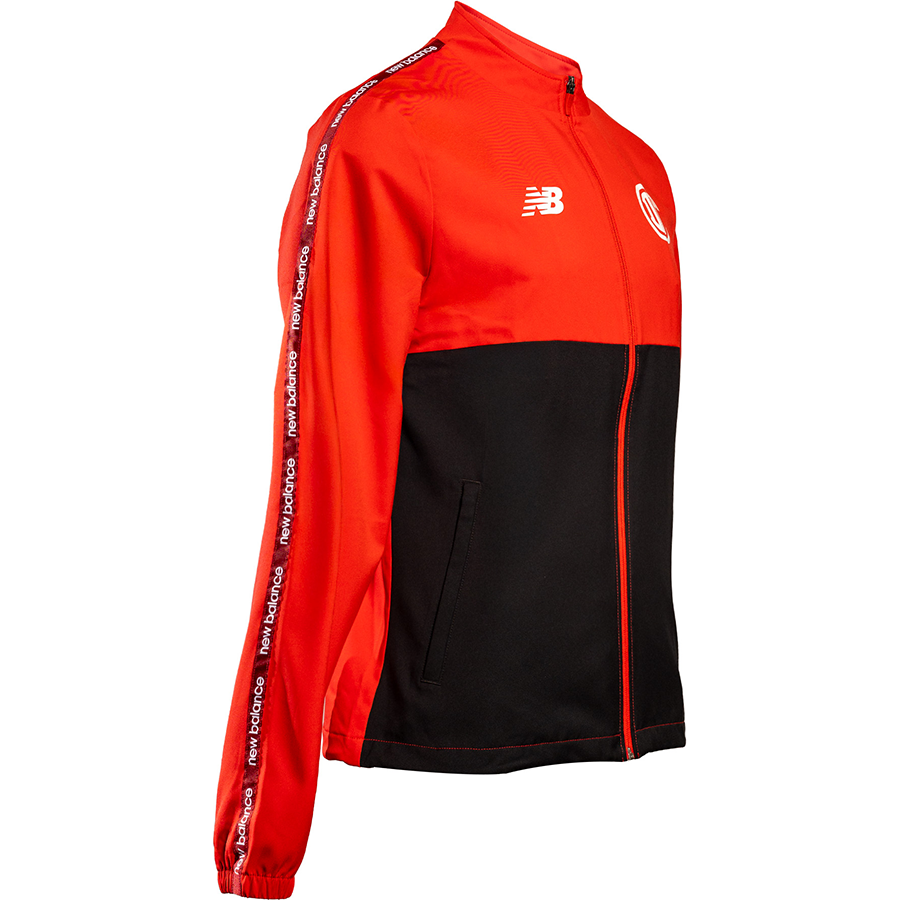 Chamarra Deportivo Toluca Trainning Knitted rojo, HIGH RISK RED, large