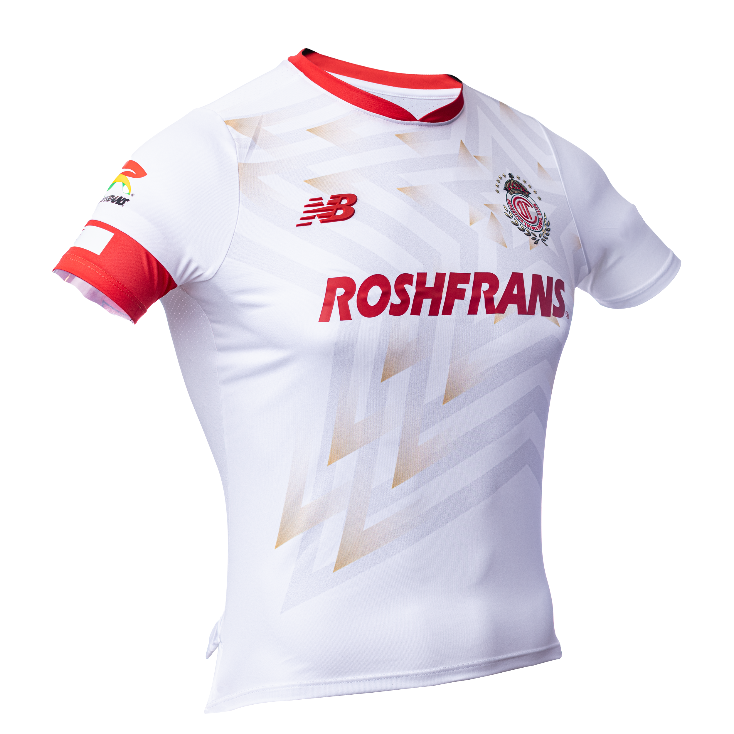 Deportivo Toluca Away Youth Short Sleeve Jersey, , large