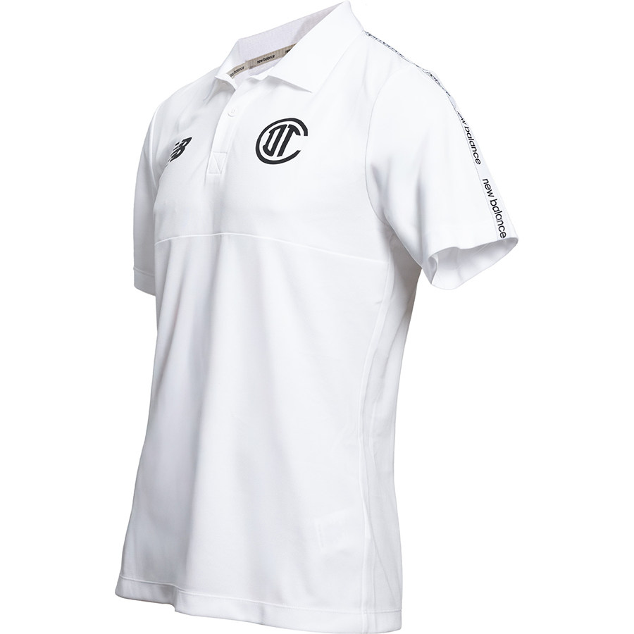 Training Polo hombre Deportivo Toluca blanco, WHITE, large