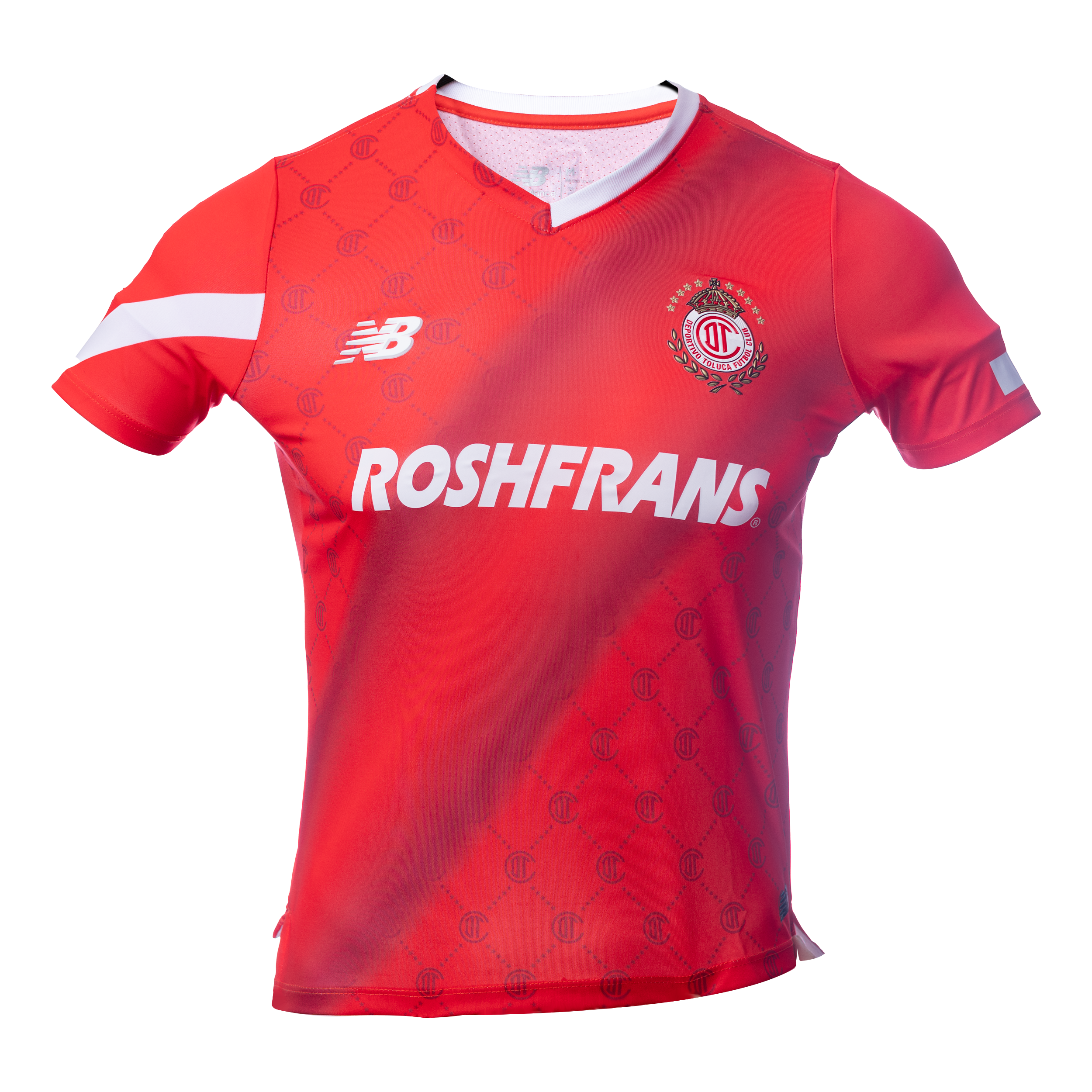 Deportivo Toluca Home Youth Short Sleeve Jersey