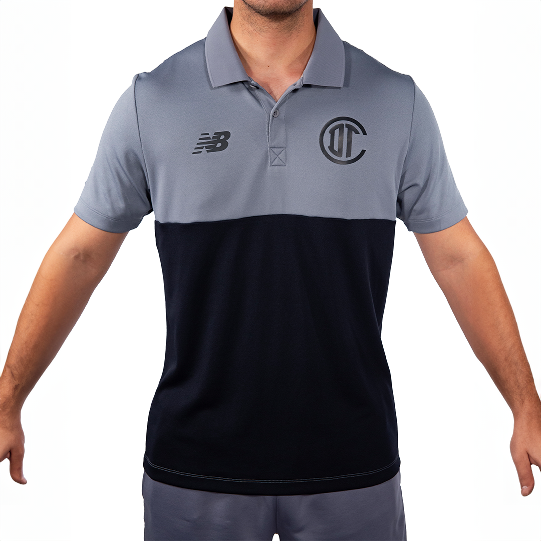 Training Polo hombre Deportivo Toluca Negro, NEGRO, swatch