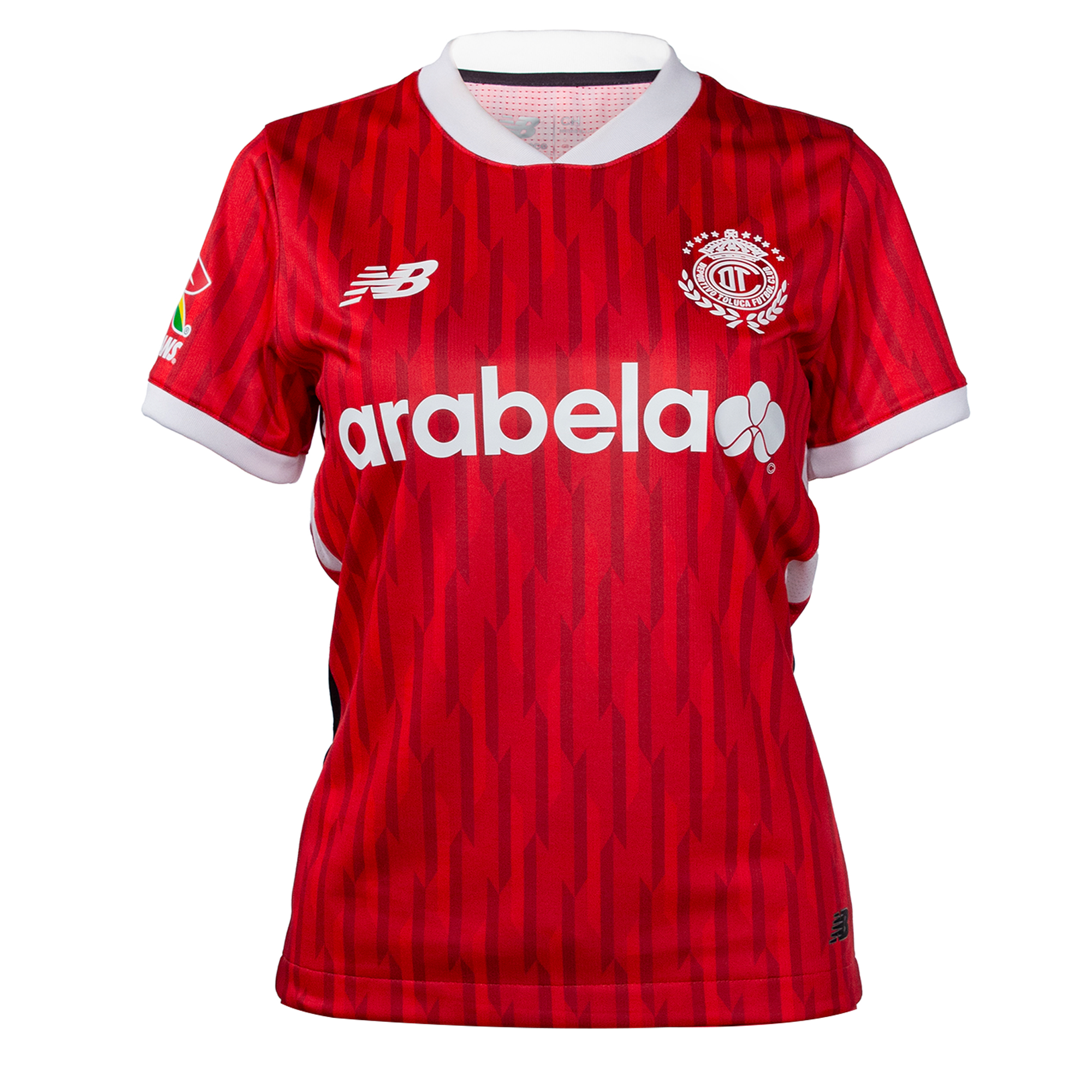 Jersey Aficionada mujer Deportivo Toluca Home, ROJO, swatch